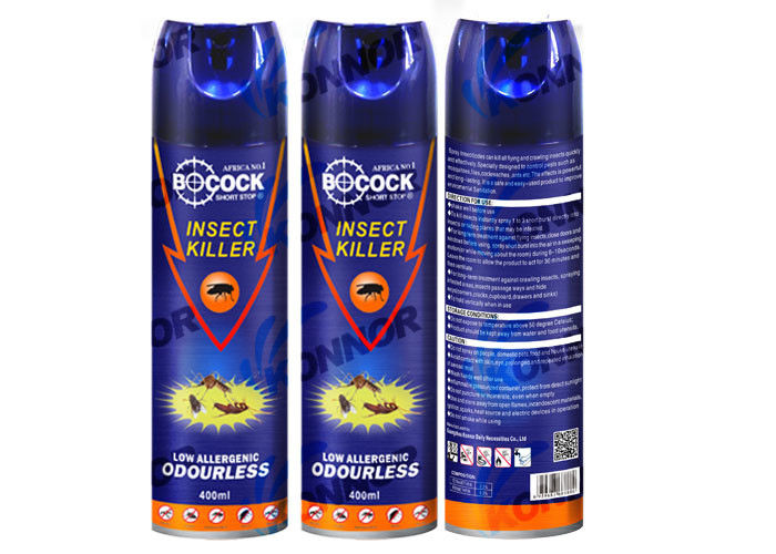 Based Insecticide Spray For All Insect Killer Tin Cans 400ml Content